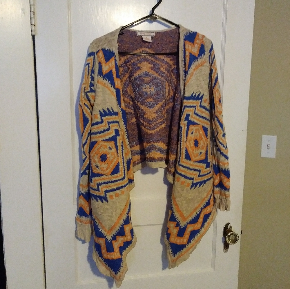 Flying Tomato aztec pattern sweater